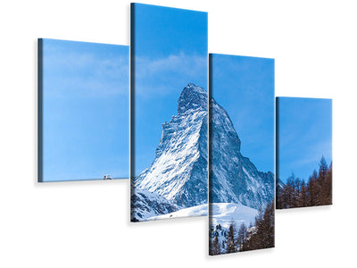 modern-4-piece-canvas-print-the-majestic-matterhorn