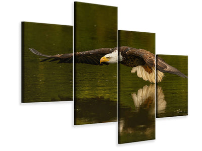 modern-4-piece-canvas-print-the-reflective-pond