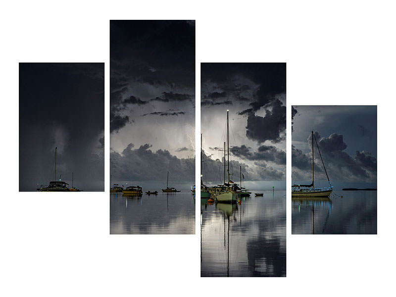 modern-4-piece-canvas-print-tropical-storm-ii