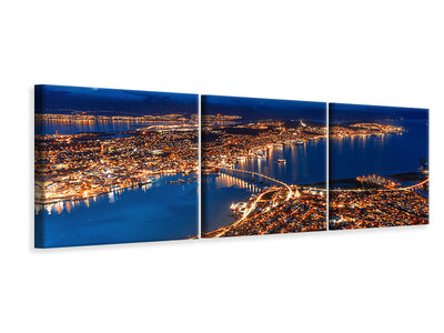 panoramic-3-piece-canvas-print-arctic-twilight