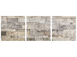 panoramic-3-piece-canvas-print-elegant-stone-wall