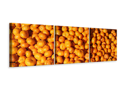 panoramic-3-piece-canvas-print-fresh-mandarins