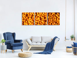 panoramic-3-piece-canvas-print-fresh-mandarins