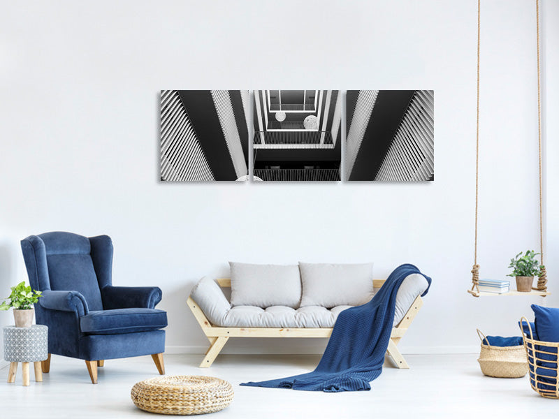 panoramic-3-piece-canvas-print-interrupted-symmetry-ii
