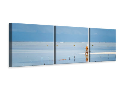 panoramic-3-piece-canvas-print-low-tide