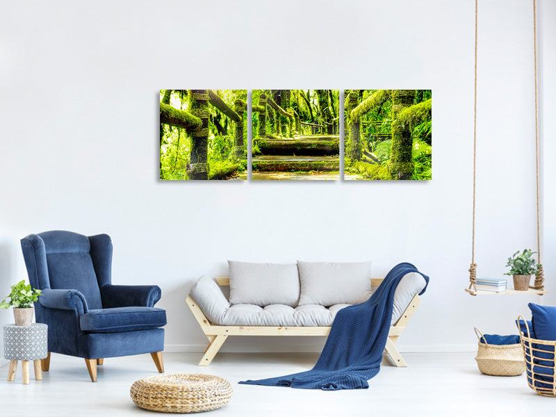panoramic-3-piece-canvas-print-moss