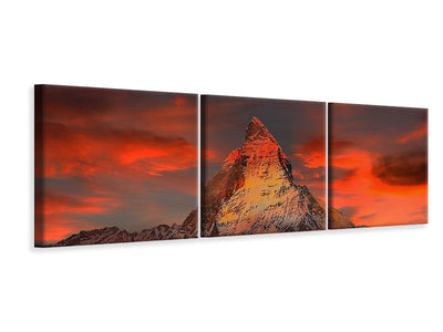 panoramic-3-piece-canvas-print-mountains-of-switzerland-at-sunset