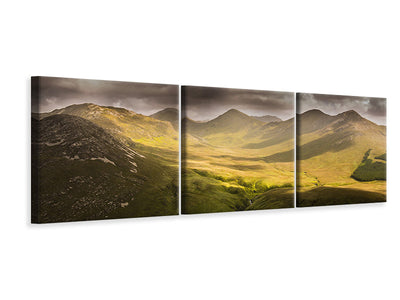 panoramic-3-piece-canvas-print-mystical-mountains
