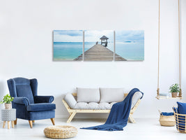 panoramic-3-piece-canvas-print-ocean-footbridge