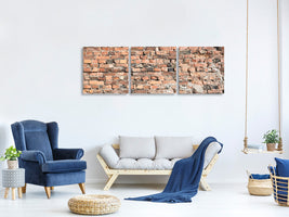 panoramic-3-piece-canvas-print-old-brick-wall
