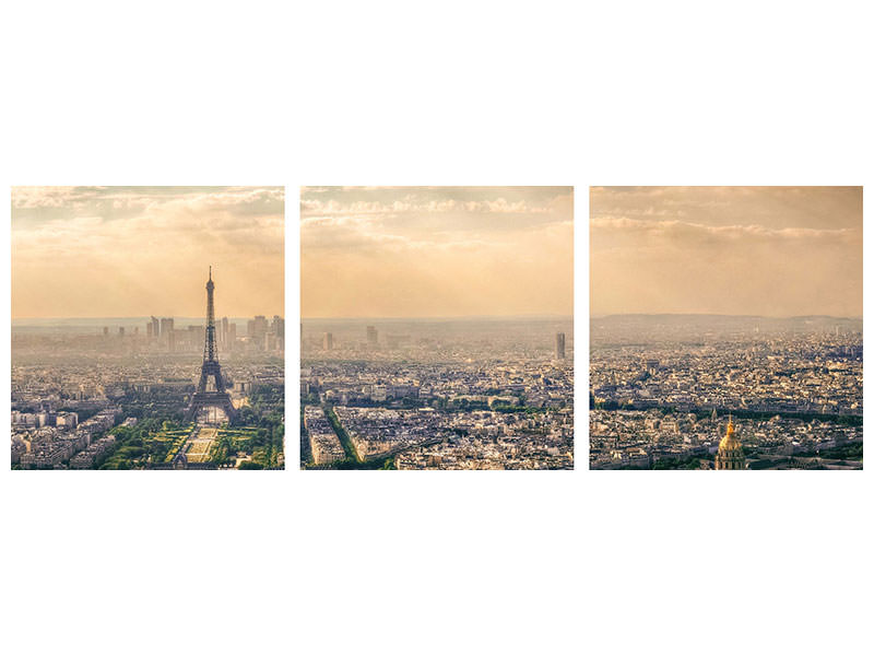 panoramic-3-piece-canvas-print-paris-france