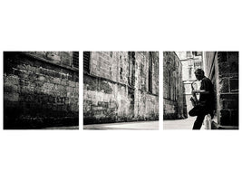 panoramic-3-piece-canvas-print-silent-street