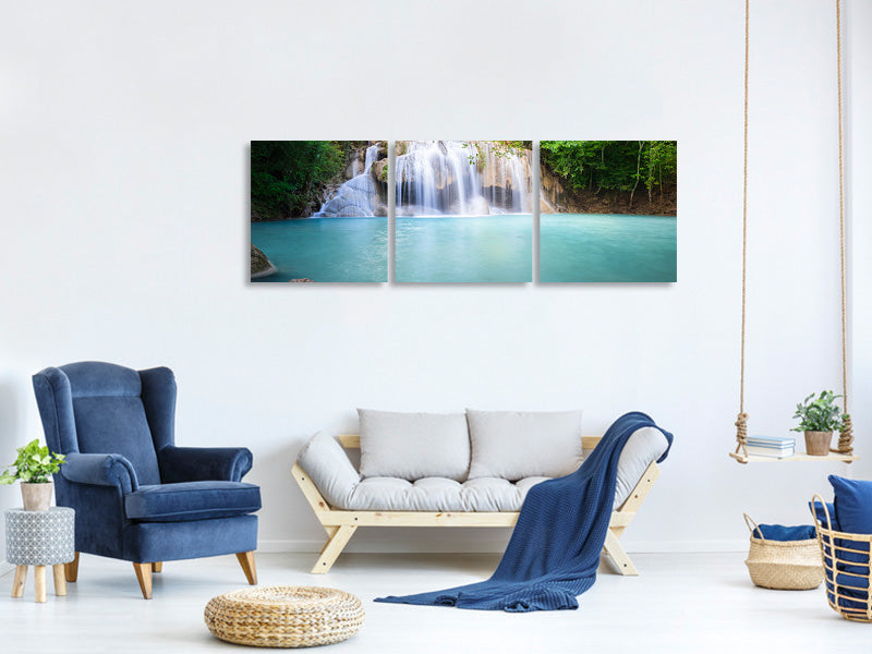 panoramic-3-piece-canvas-print-terrace-at-the-waterfall
