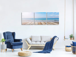 panoramic-3-piece-canvas-print-the-beautiful-beach-house