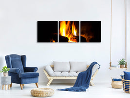 panoramic-3-piece-canvas-print-the-fireplace
