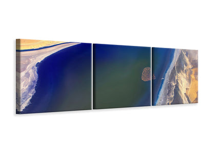 panoramic-3-piece-canvas-print-the-heart