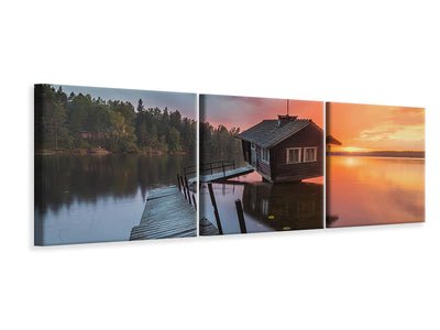panoramic-3-piece-canvas-print-the-inclined-sauna