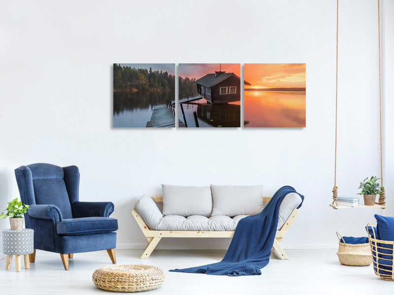 panoramic-3-piece-canvas-print-the-inclined-sauna