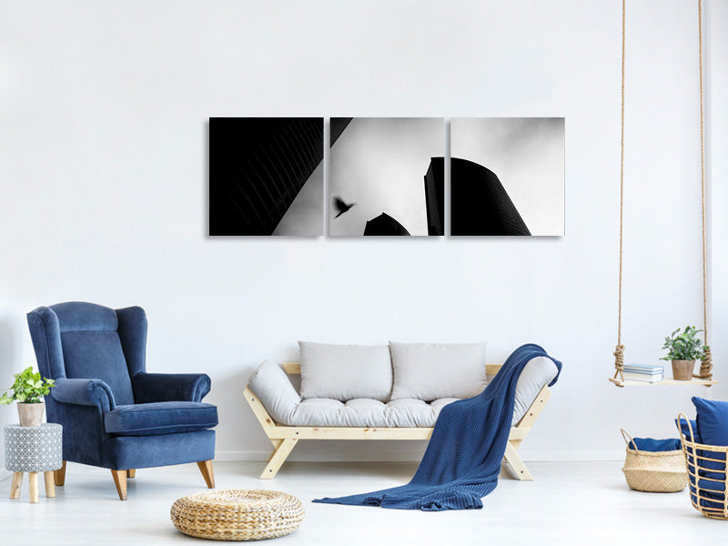 panoramic-3-piece-canvas-print-the-lost-bird-homage-for-andra-kertasz