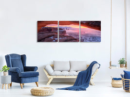 panoramic-3-piece-canvas-print-the-moment-right-before-sunrise