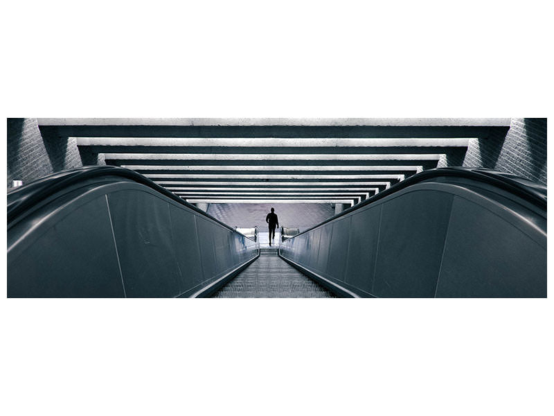 panoramic-canvas-print-escalator-downhill