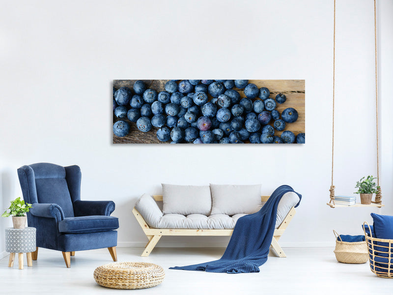 panoramic-canvas-print-fresh-blueberries
