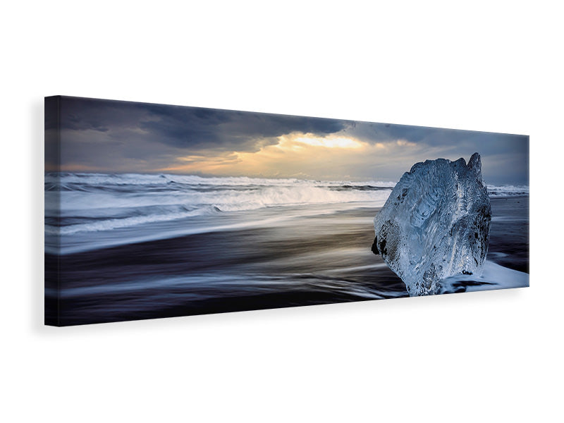 panoramic-canvas-print-sunrise-between-ice